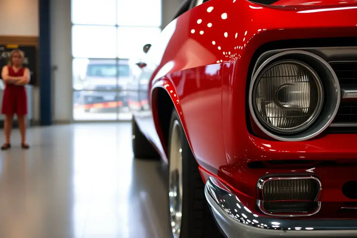 Showcase of custom paint jobs with various colors and finishes